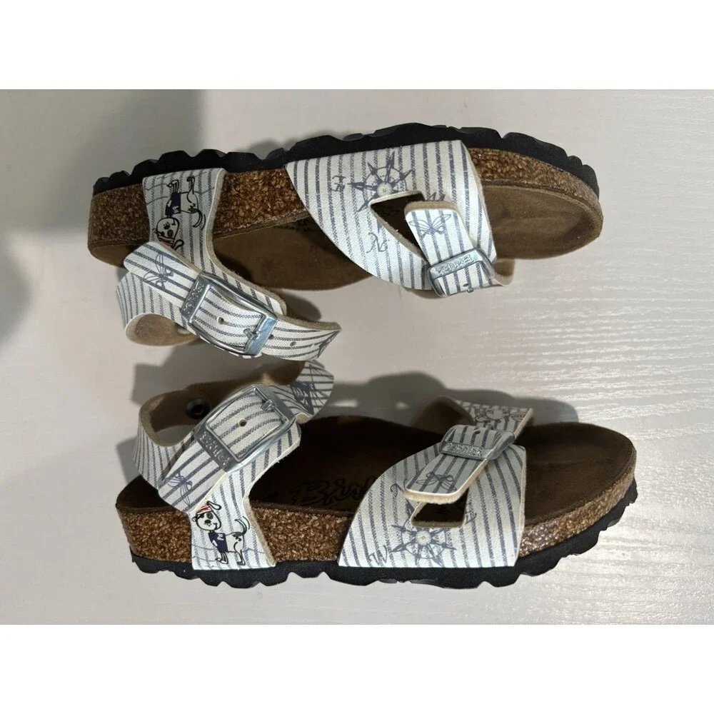 Birkis Tuvalu BF Adjustable Strap Buckle Kids Sandals Size EU26 US C8